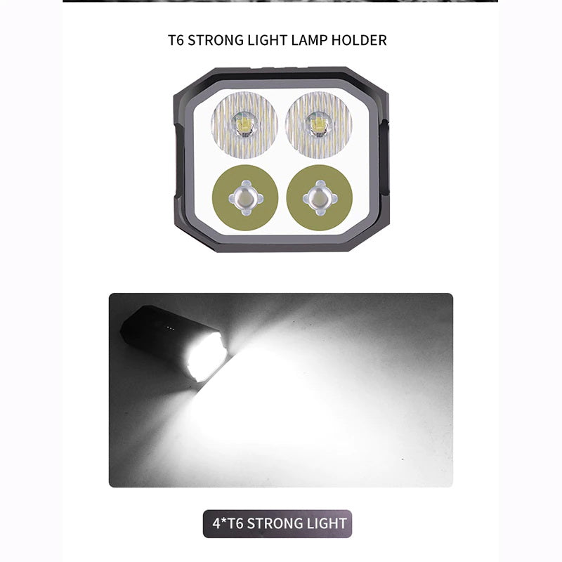 Super Bright Bike Light USB Rechargeable 1000 Lumens Bike Headlight 4T6 LED