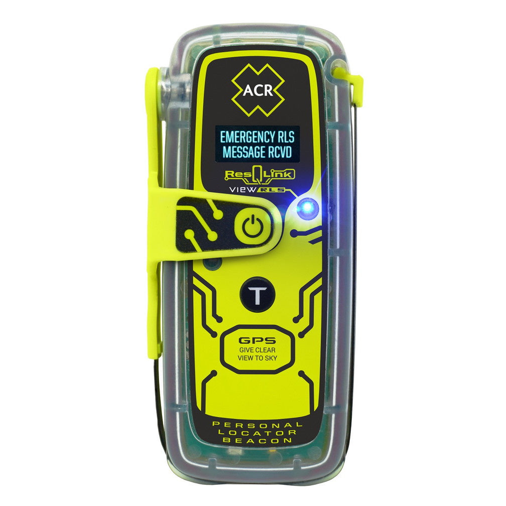 ACR ResQLink 435 View RLS Personal Locator Beacon – Advanced Safety and Confirmation for Outdoor Enthusiasts