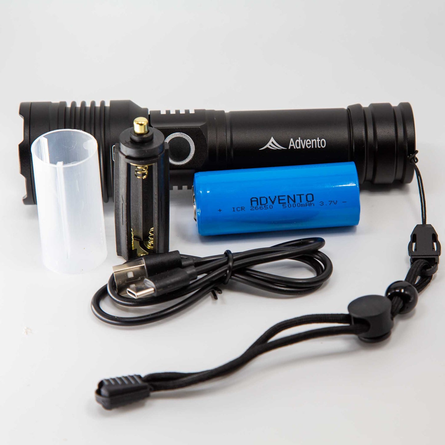 xhp50 Rechargeable powerful flashlight With 5 Light Modes