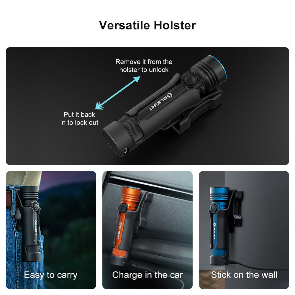 Olight Seeker 4 Pro Rechargeable Torch - 4600 Lumens
