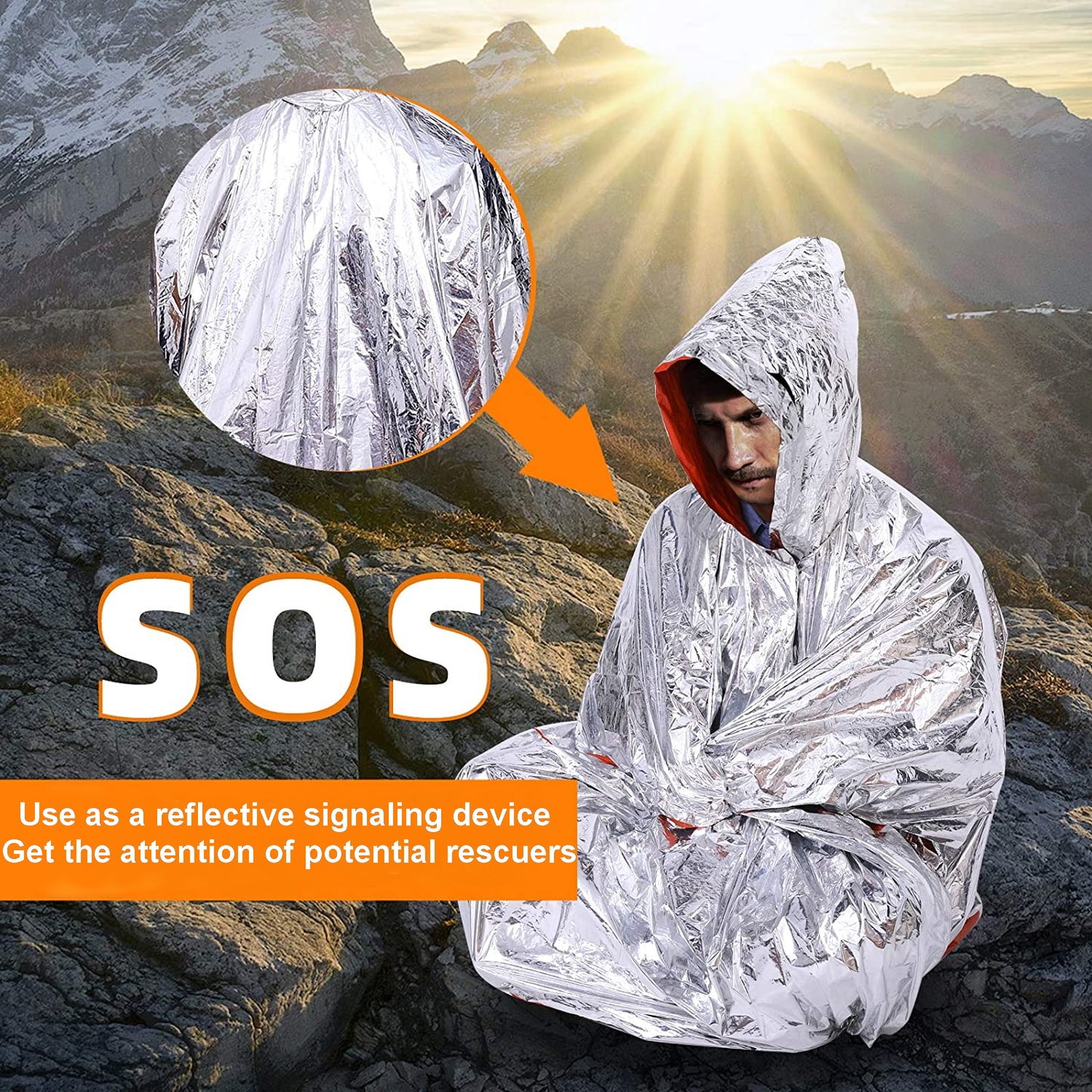 Survival Emergency Poncho